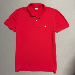 Brooks Brothers Original Fit Red Performance Polo‎ Shirt Men's L